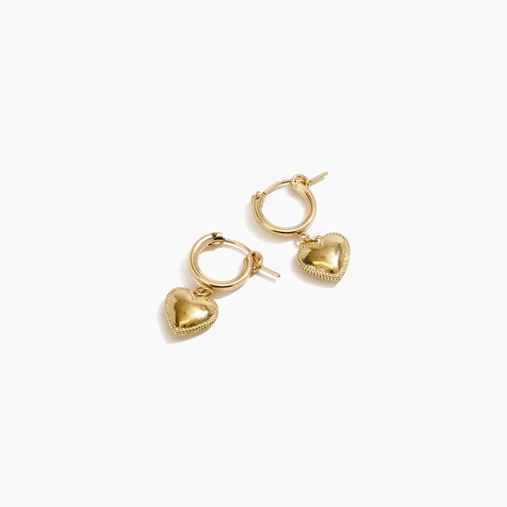 Heart Hoops earrings Katie Dean Jewelry 131 Valentine s Day Gift Idea 25116b3b 02a4 46f5 988c