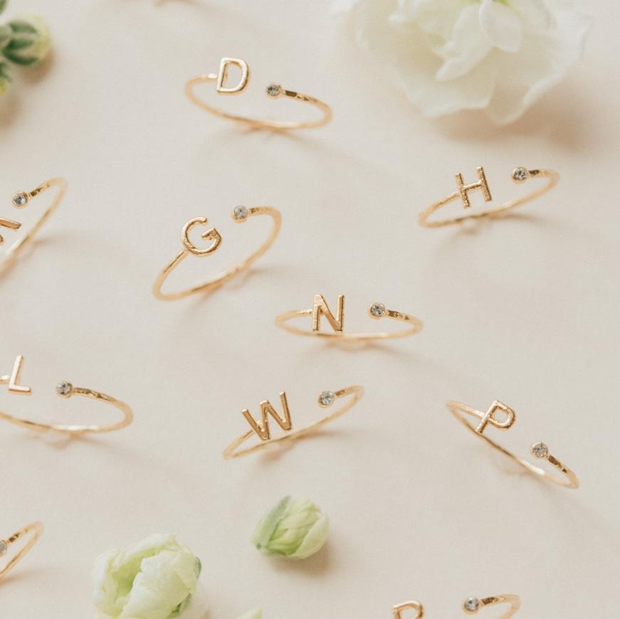 New Initials! G, N, W