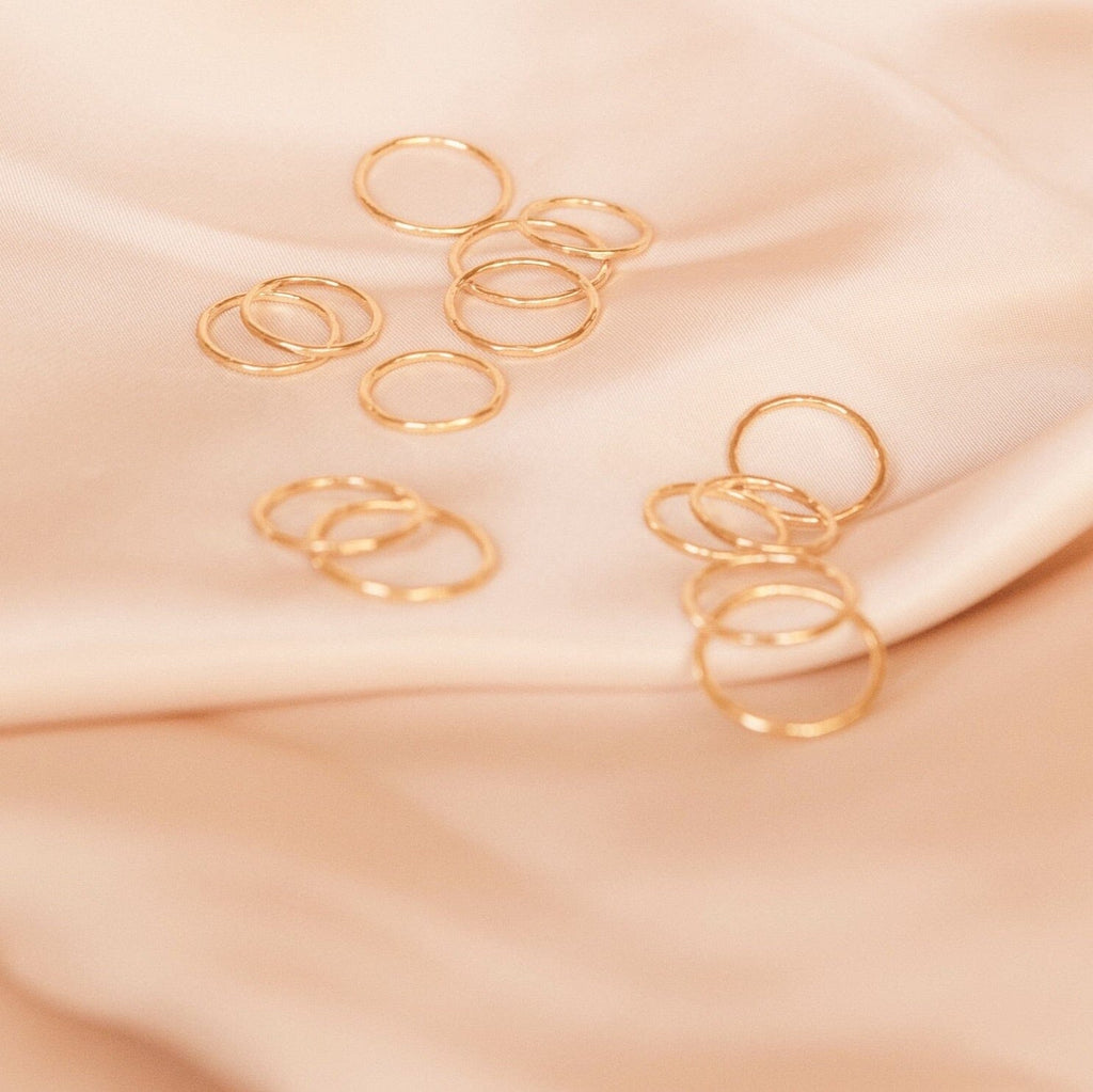 Photo of Stack Up in Type: Uncover the Allure of Our Dainty Ring Assortment
