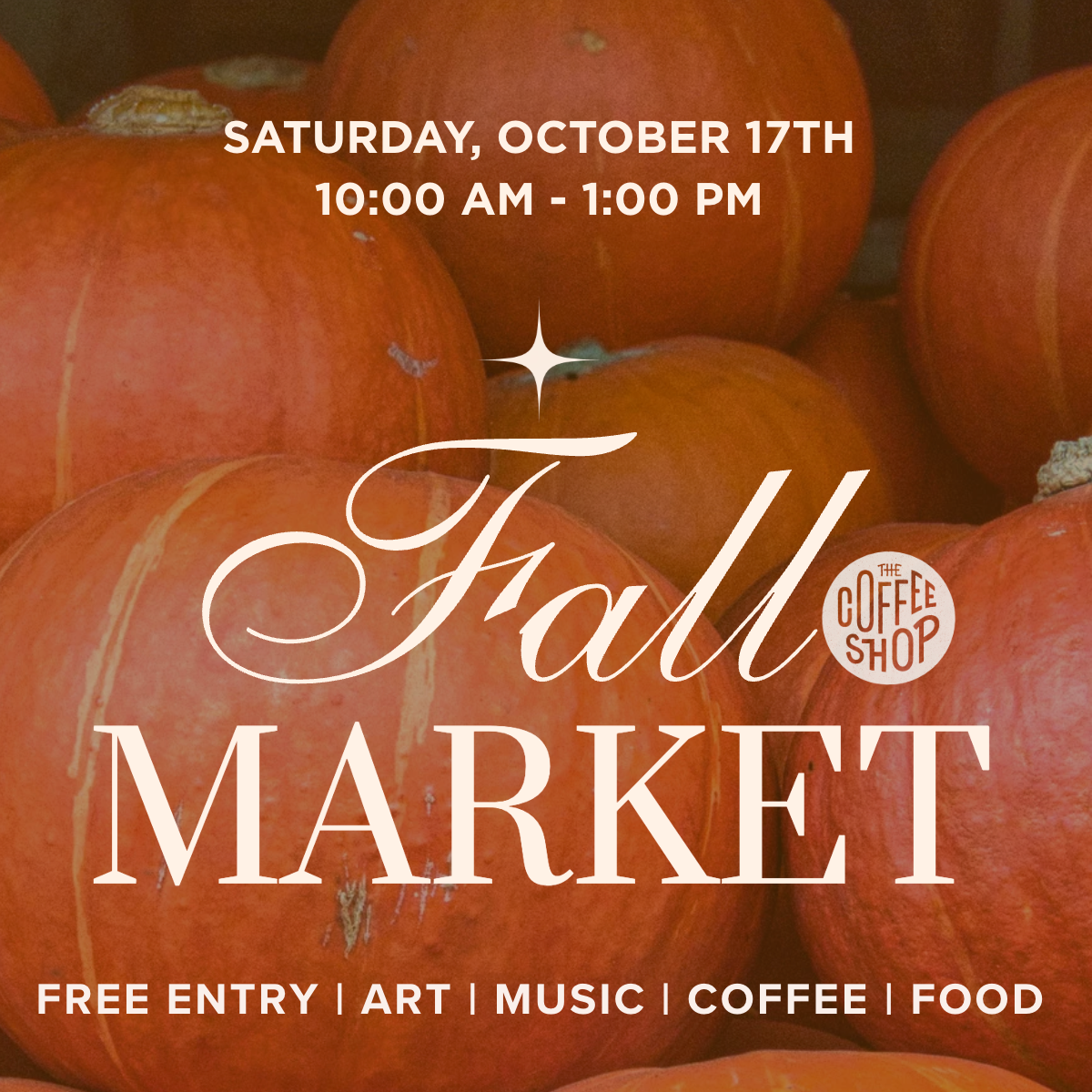 Fall Market in Clearwater, FL | Shop Local at The Coffee Shop