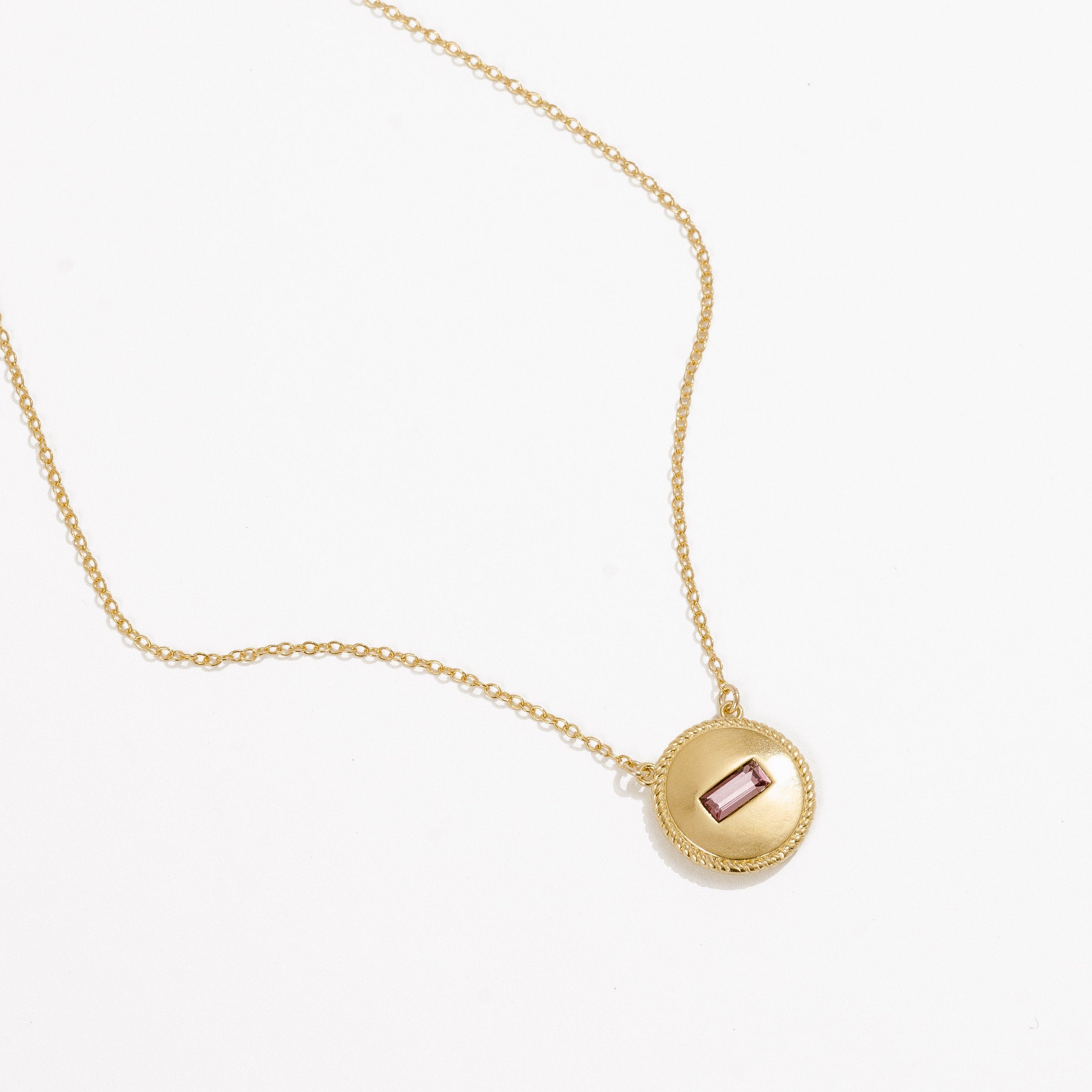 06 June Coin Birthstone Neckalce_ Madewell_x_Katie Dean Jewelry_3