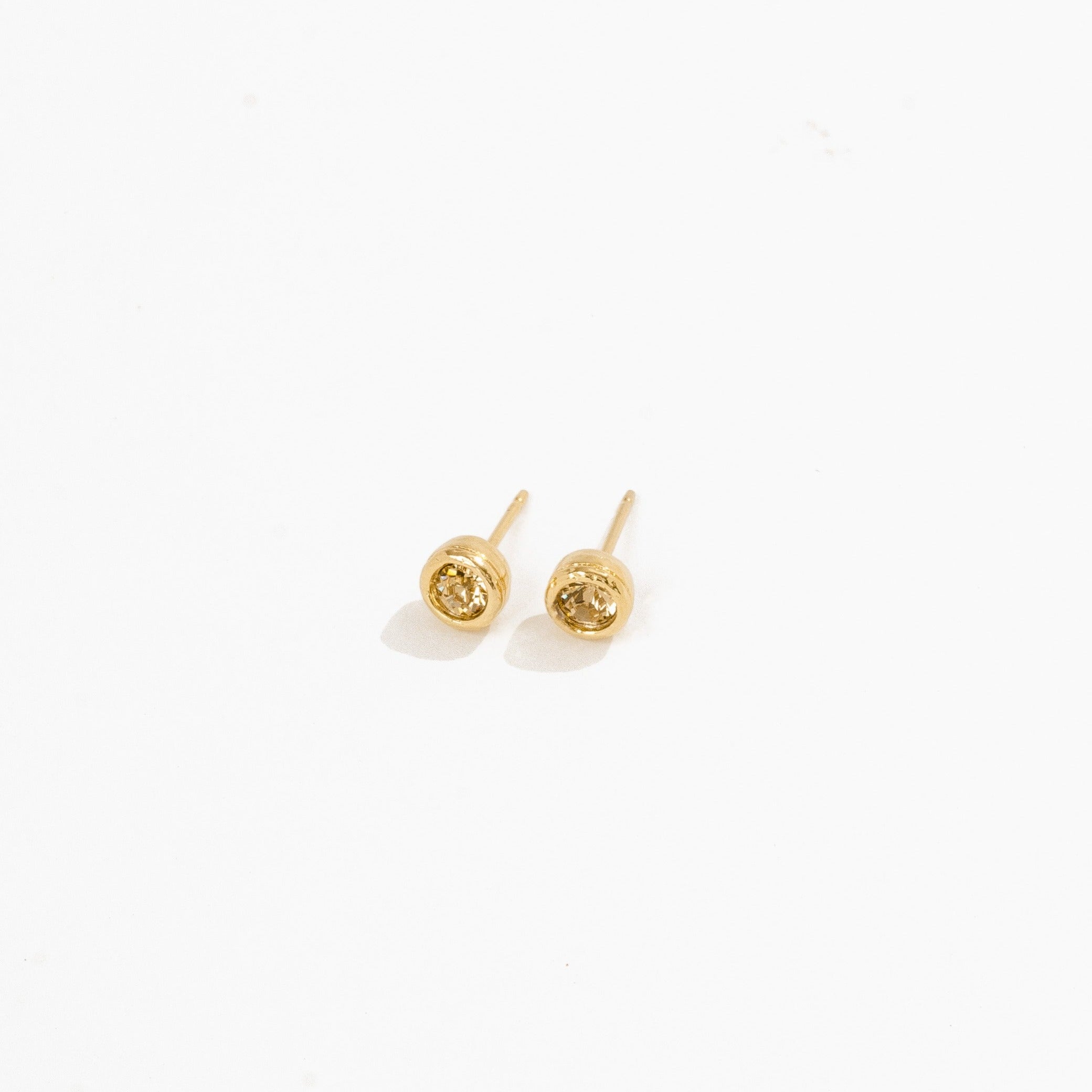 11 November Birthstone Studs by Katie Dean Jewelry made in America, hypoallergenic.