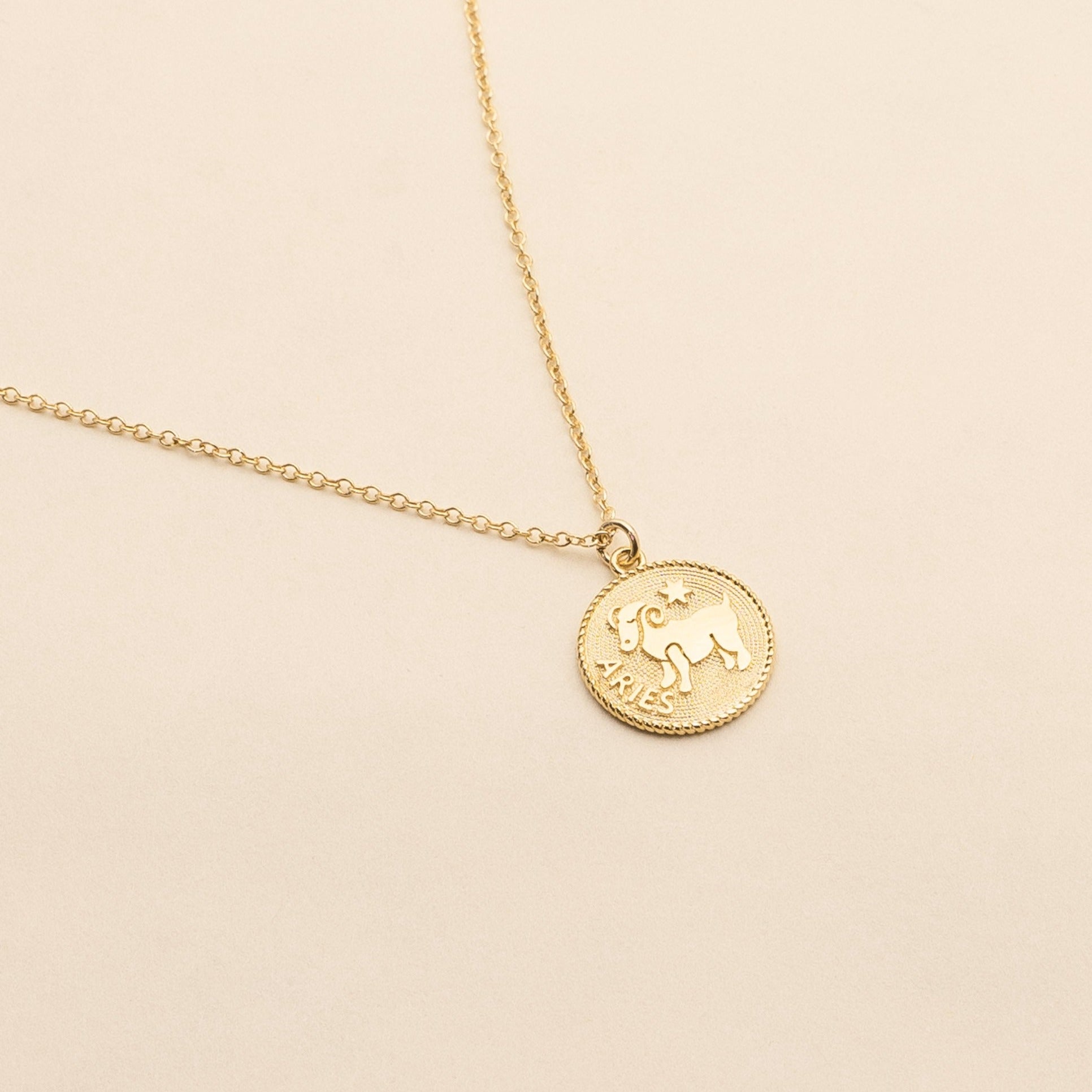 Aries Zodiac Necklace_Katie Dean Jewelry