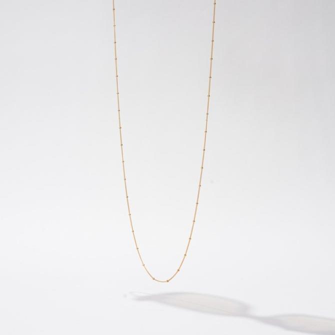 Gold Beaded Eyewear Chain by Katie Dean Jewelry