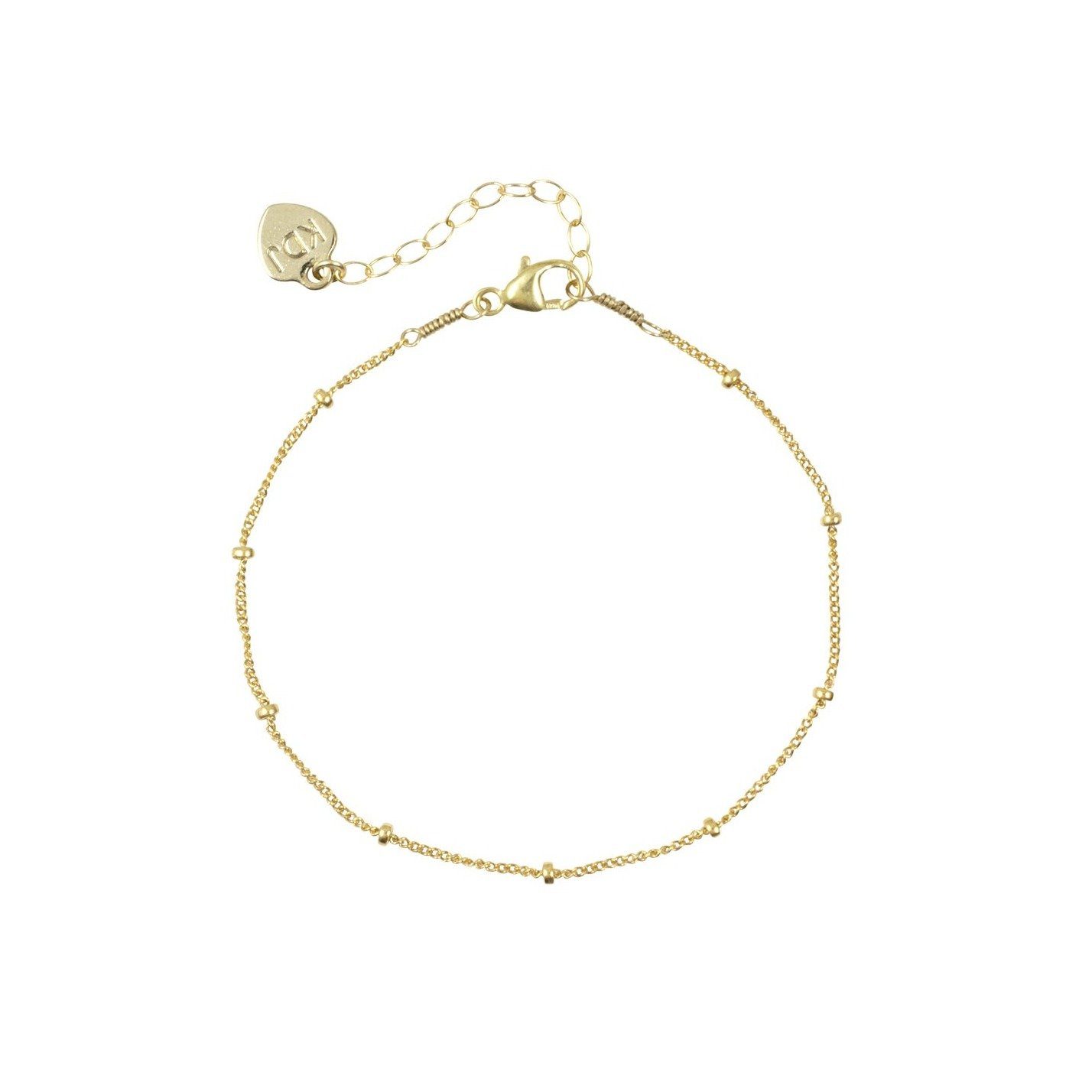 Beaded Anklet by Katie Dean Jewelry handmade in America