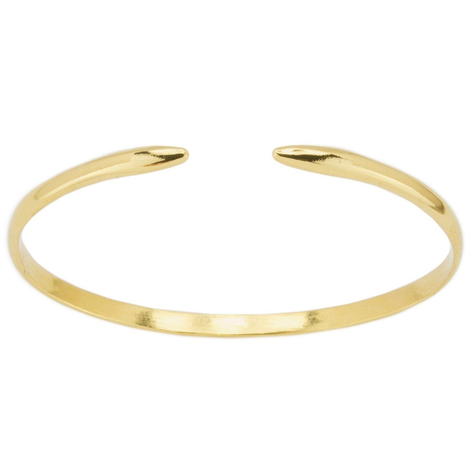 The Claw Cuff. It's perfect for the minimalist who wants to make a statement. Handmade in California by Katie Dean Jewelry.