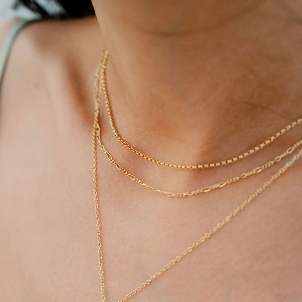 Gold Rolo and Linked Choker, dainty gold necklace, Dean Jewelry_handmade in America_EMB05871.jpg Gold Rolo and Linked Choker, Beaded Heart Necklace_Katie Dean Jewelry_handmade in America_EMB05865.jpg Gold Rolo and Linked Choker, Beaded Heart Necklace_Katie Dean Jewelry_handmade in America