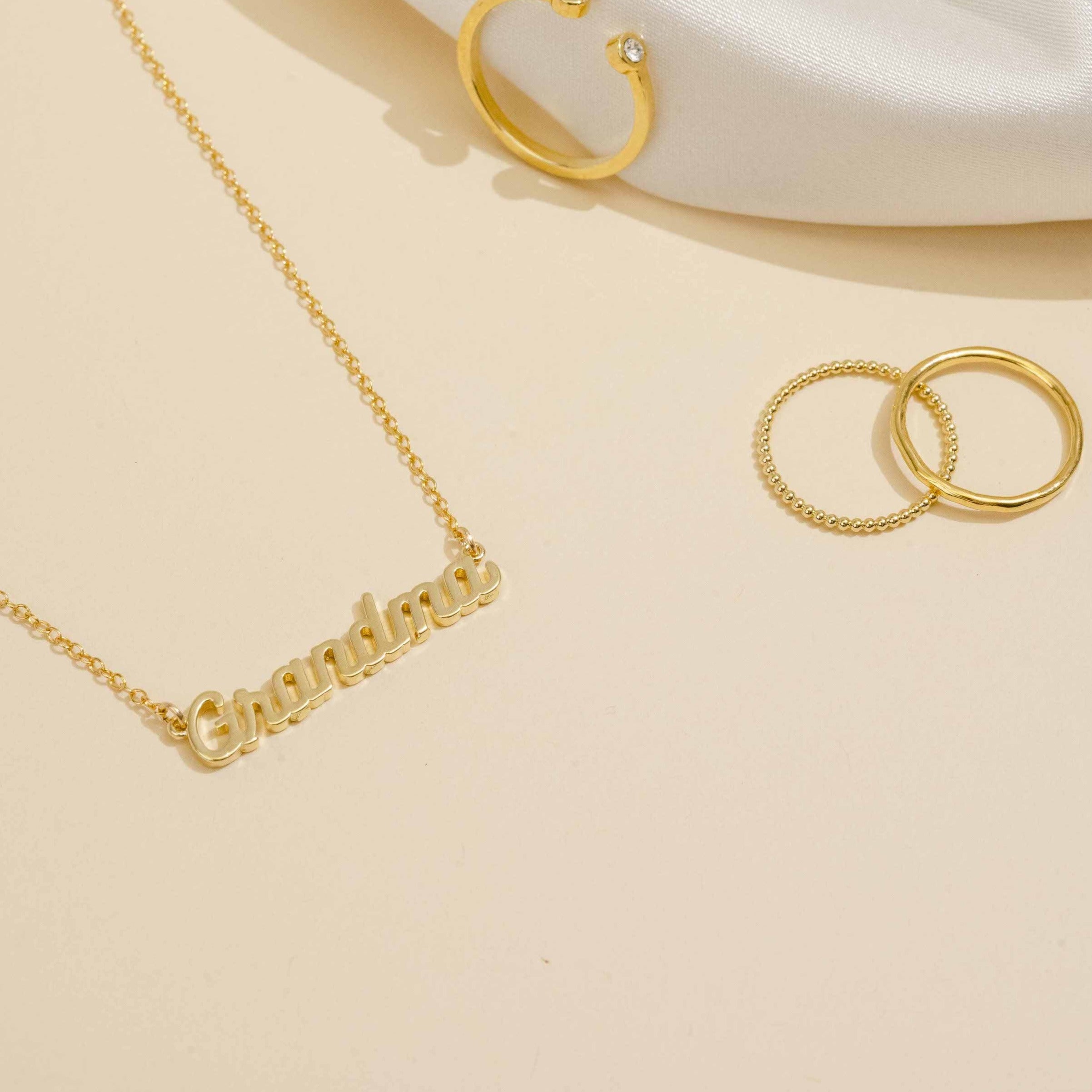 Grandma Necklace by Katie Dean Jewelry made in America