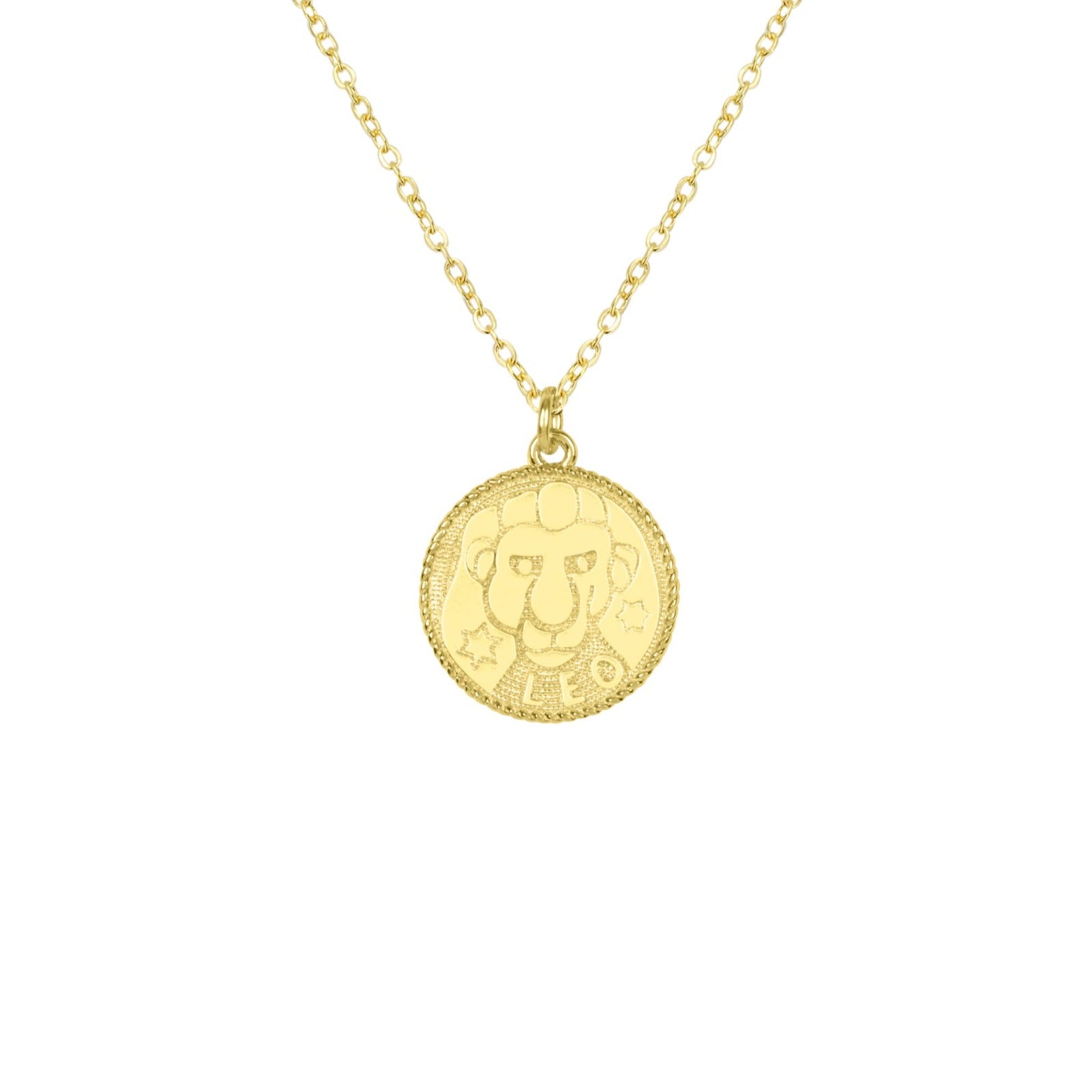 Leo Zodiac Necklace_July 23-Aug 22_Katie Dean Jewelry_horoscope sign_Zodiac Collection, dainty handmade necklaces by Katie Dean Jewelry