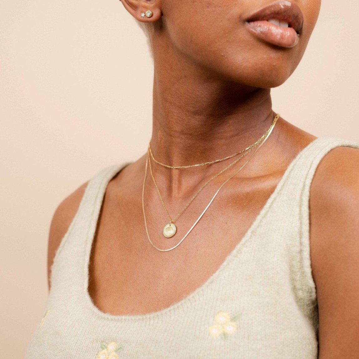 Rainbow Necklace Set by Katie Dean Jewelry