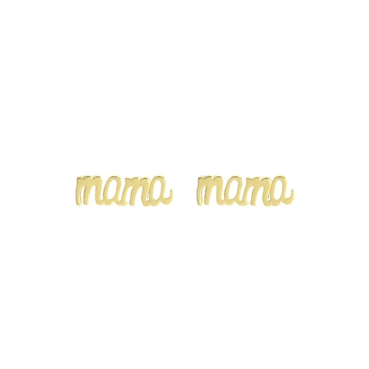 Mama Studs handmade in America by Katie Dean Jewelry