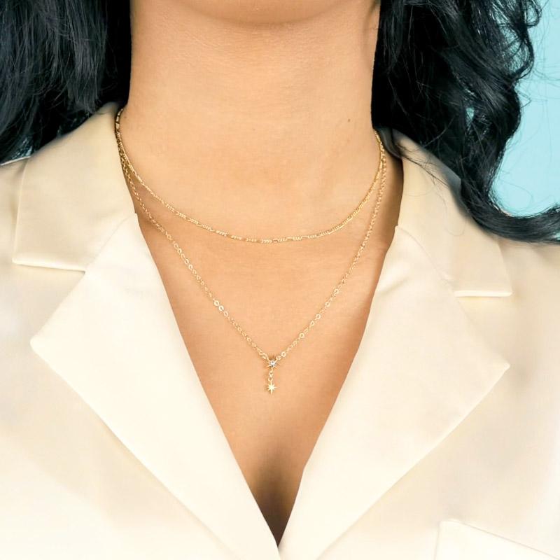 We're always reaching for the stars at KDJ. We hope the Starburst Necklace Set is your lucky charm that makes your dreams come true! Handmade in California by Katie Dean Jewelry.