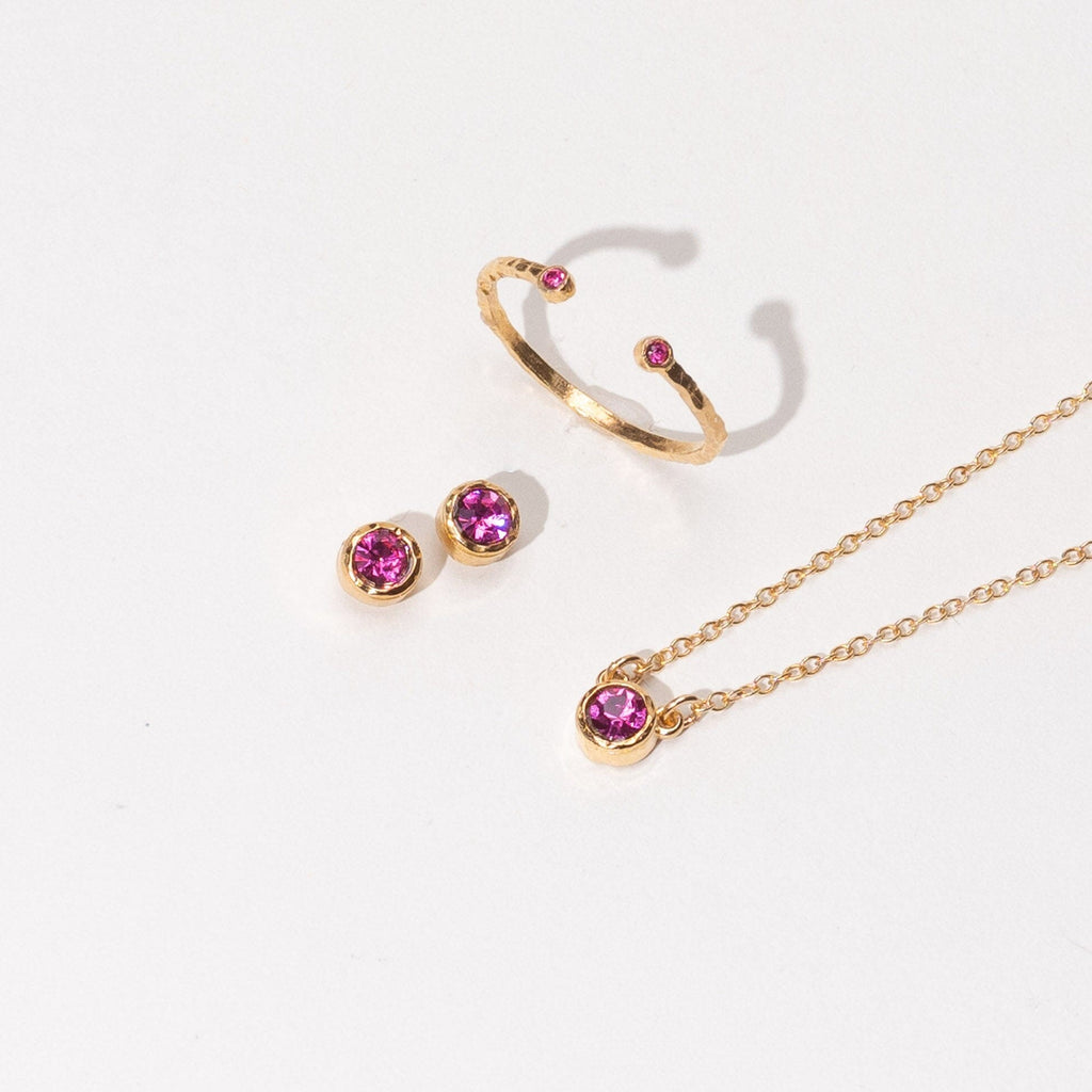 October Birthstone Collection by Katie Dean Jewelry, made in America.