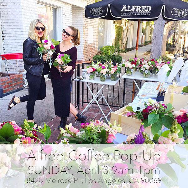 Katie Dean Jewelry x Alfred Coffee