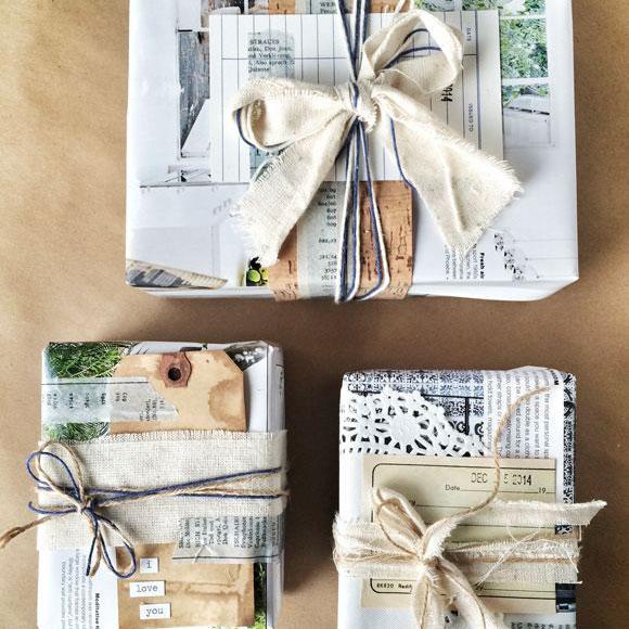 Eco Friendly Holiday Gift Wrap