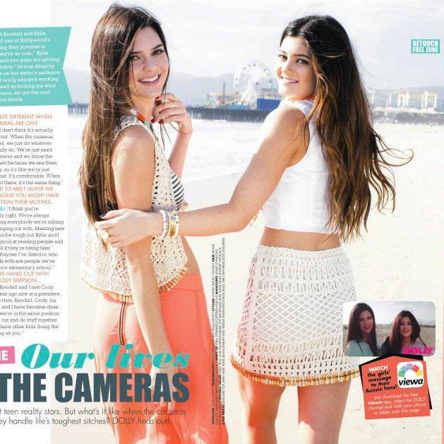 Kylie & Kendall Jenner: Dolly Mag