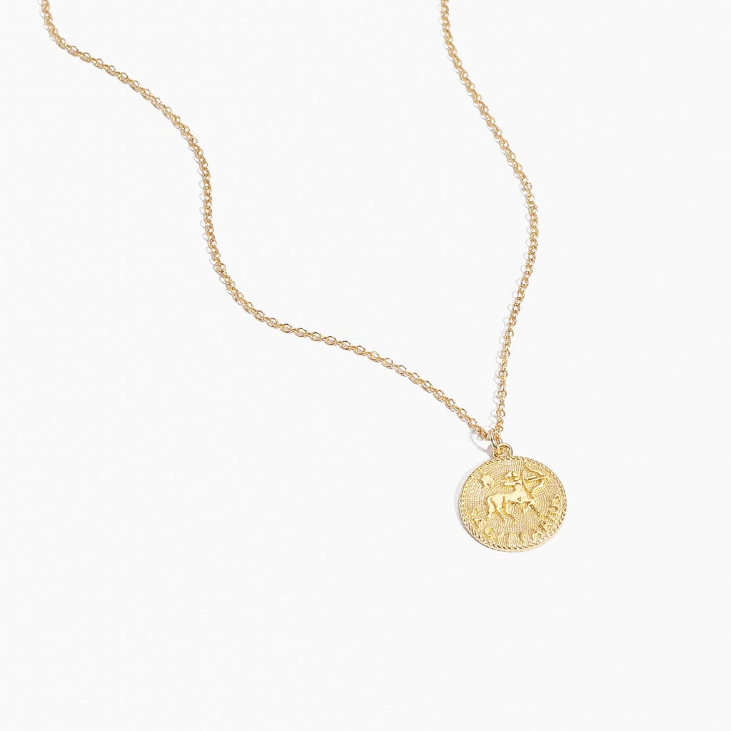 Katie Dean Jewelry gold sagittarius-zodiac-necklace