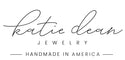 Katie Dean Jewelry Logo, Handmade in America jewelry line perfect for the minimalist who loves dainty jewelry
