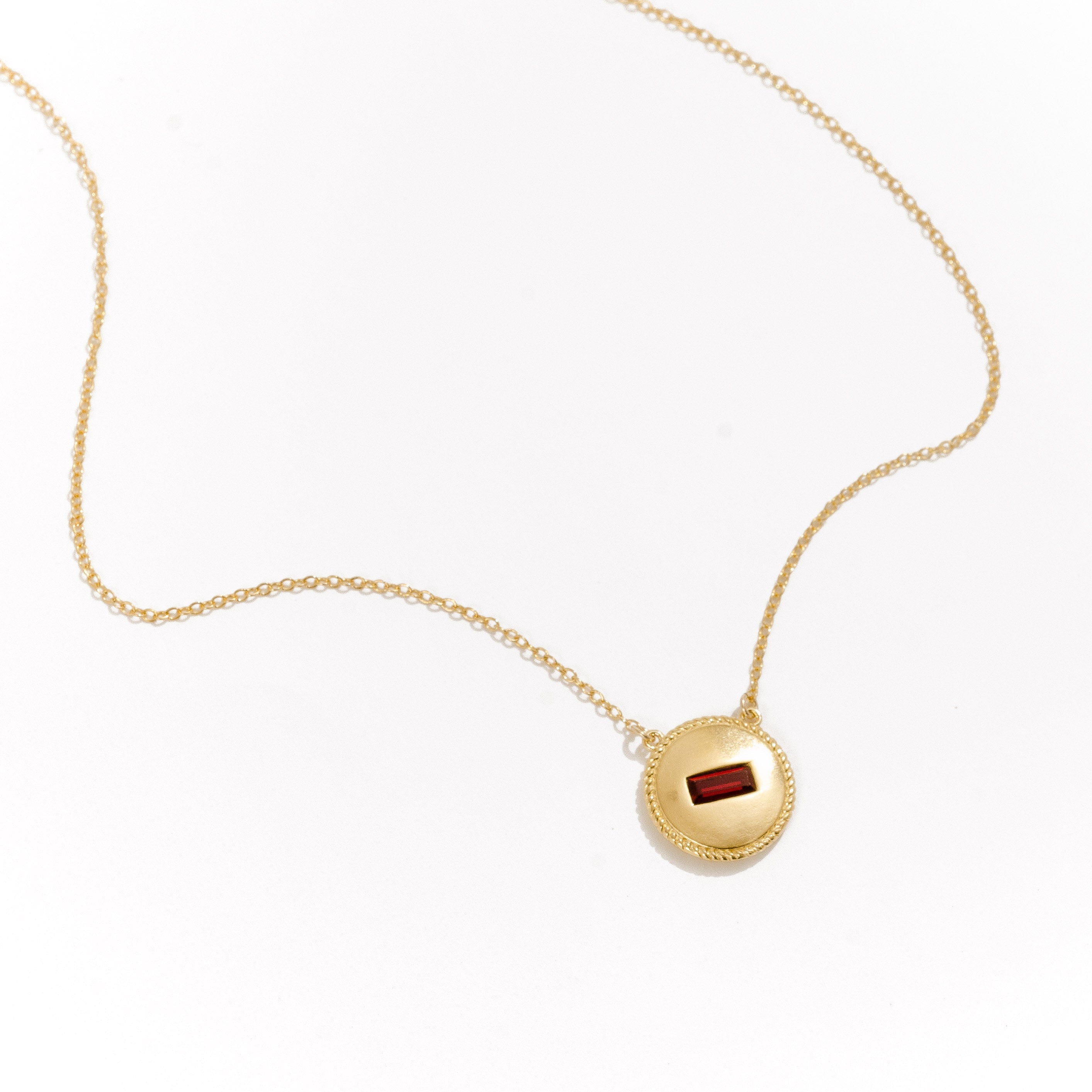 07 July Coin Birthstone Neckalce_ Madewell_x_Katie Dean Jewelry_3