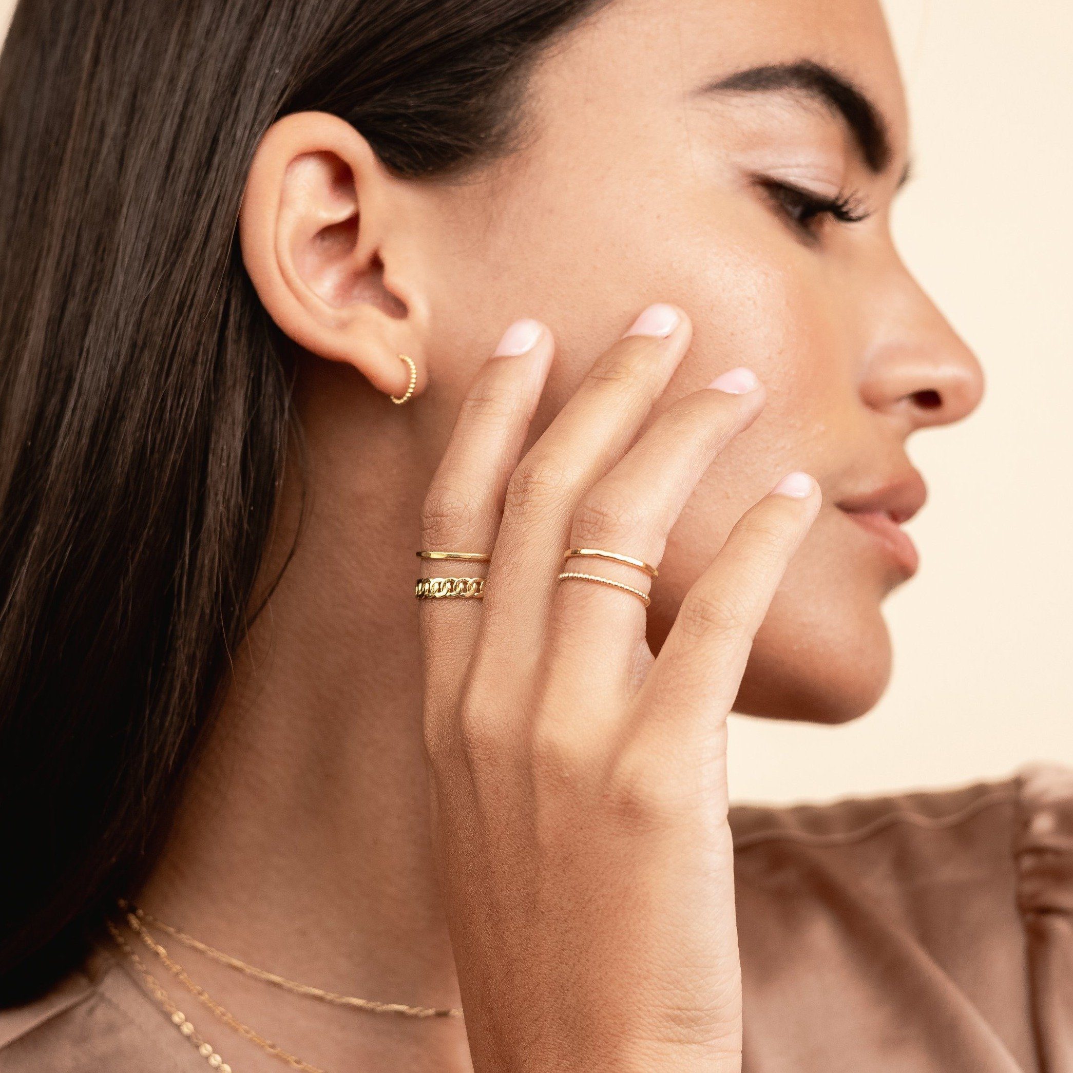 Everyday Ring Stack by Katie Dean Jewelry, perfectly dainty rings