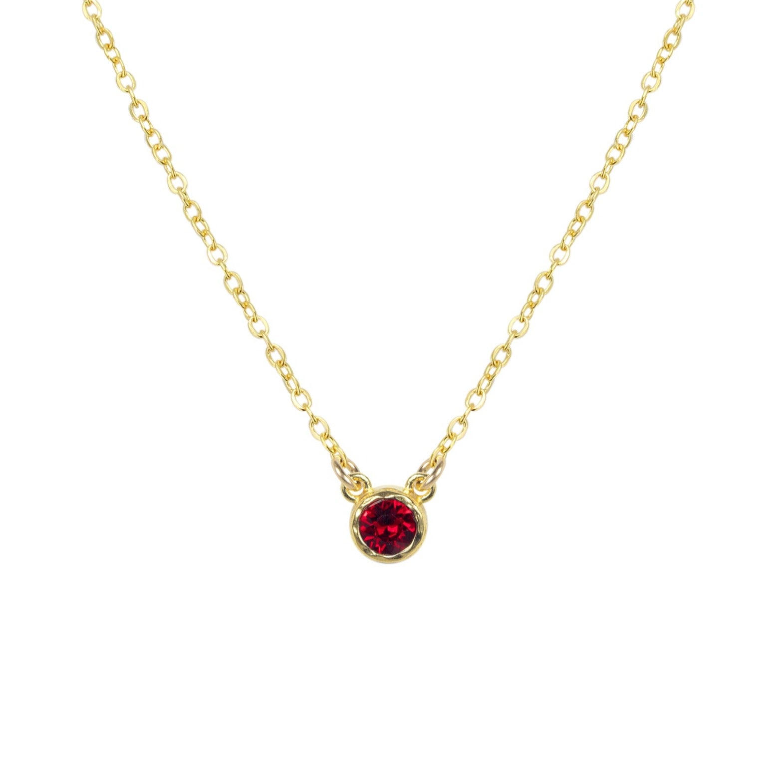 Buy Small Dainty Ruby Pendant Necklace 18k Gold Red Gemstone Minimal Ruby  Marquise Necklace Simple Solitaire Pendant Valentine Day Gift Online in  India - Etsy