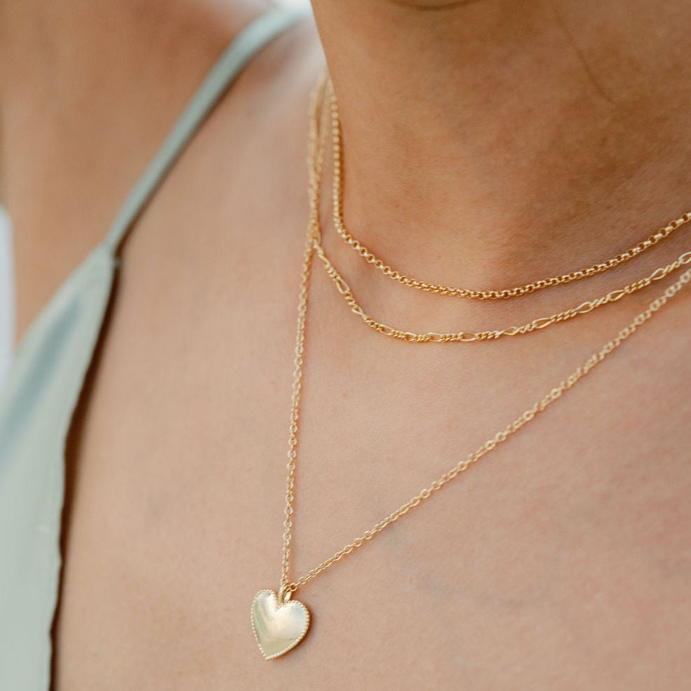 Gold Rolo and Linked Choker, dainty gold necklace, Dean Jewelry_handmade in America_EMB05871.jpg Gold Rolo and Linked Choker, Beaded Heart Necklace_Katie Dean Jewelry_handmade in America_EMB05865.jpg Gold Rolo and Linked Choker, Beaded Heart Necklace_Katie Dean Jewelry_handmade in America