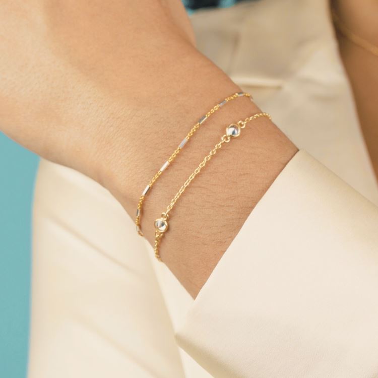 Buy Magic In The Milky Way Bracelet In Gold Plated 925 Silver from Shaya by  CaratLane