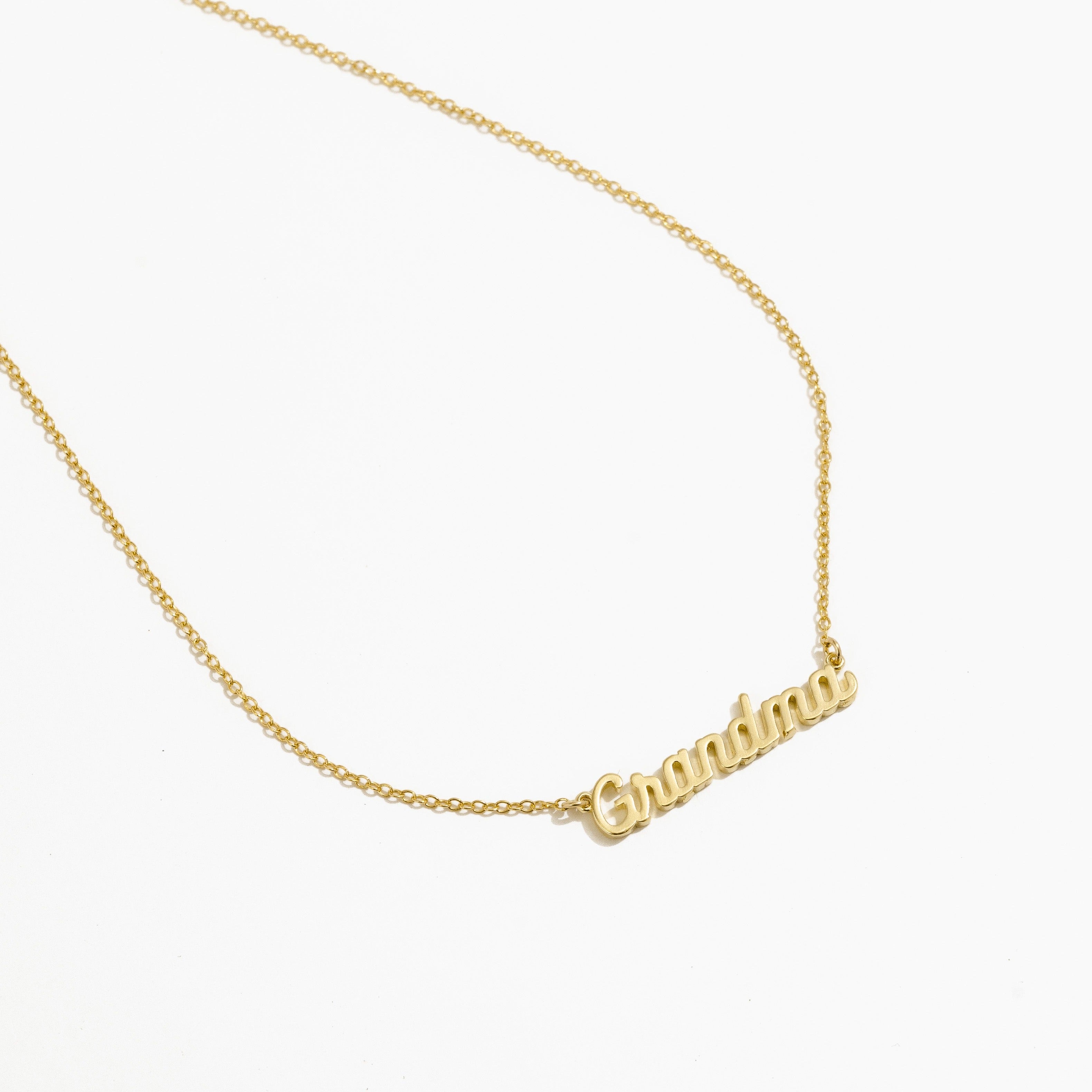 Grandma Necklace by Katie Dean Jewelry made in America