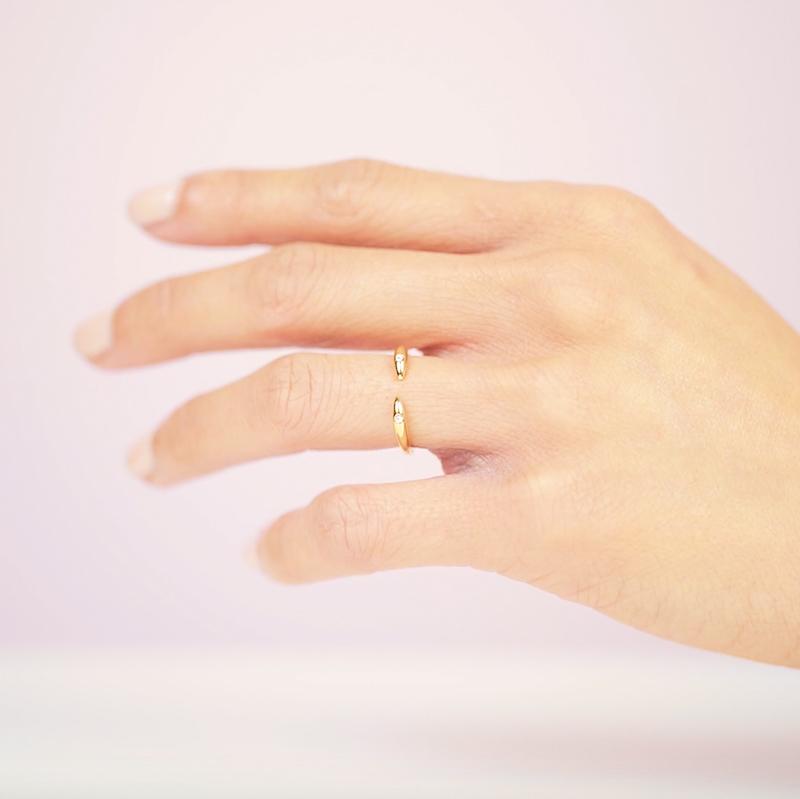 The Claw Ring handmade by Katie Dean Jewelry in California. 