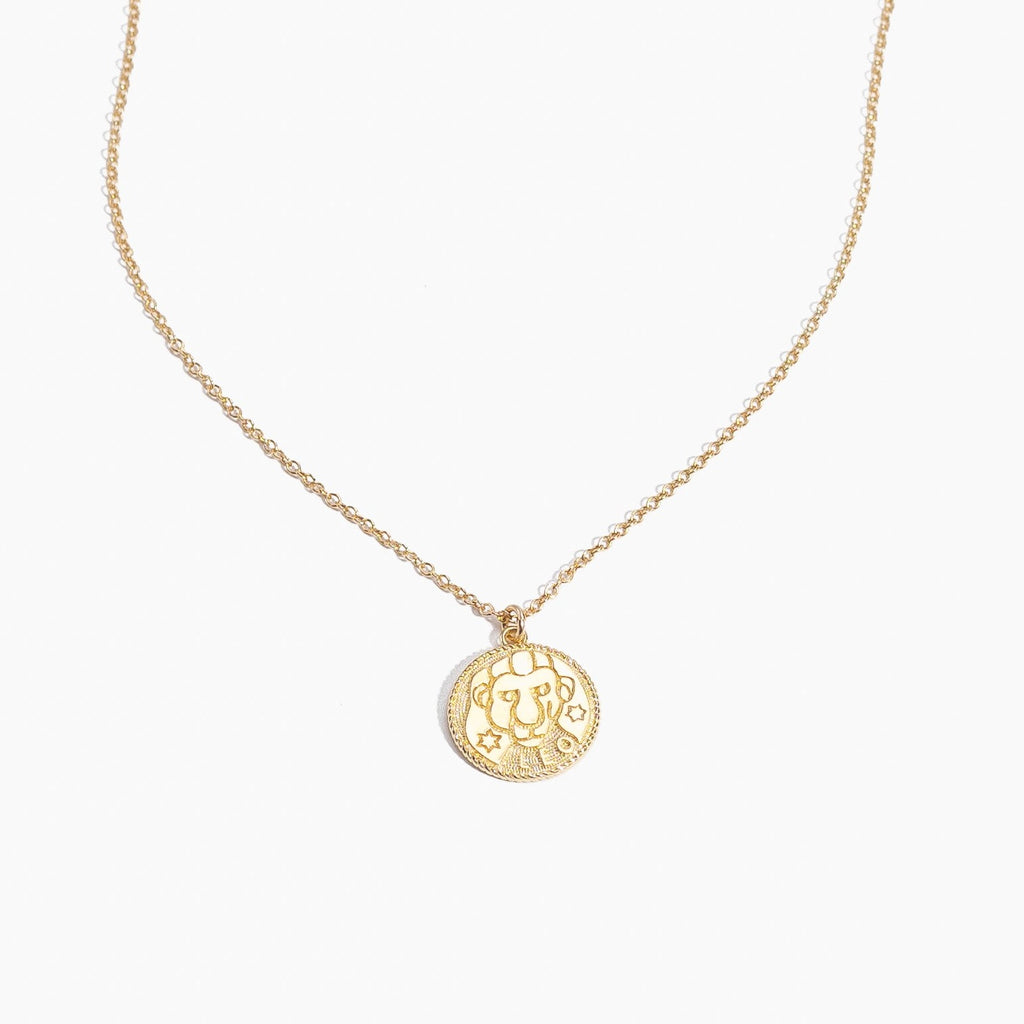 Leo Zodiac Necklace_Katie Dean Jewelry