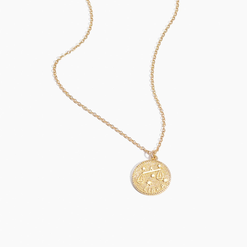 Libra Zodiac Necklace_Katie Dean Jewelry