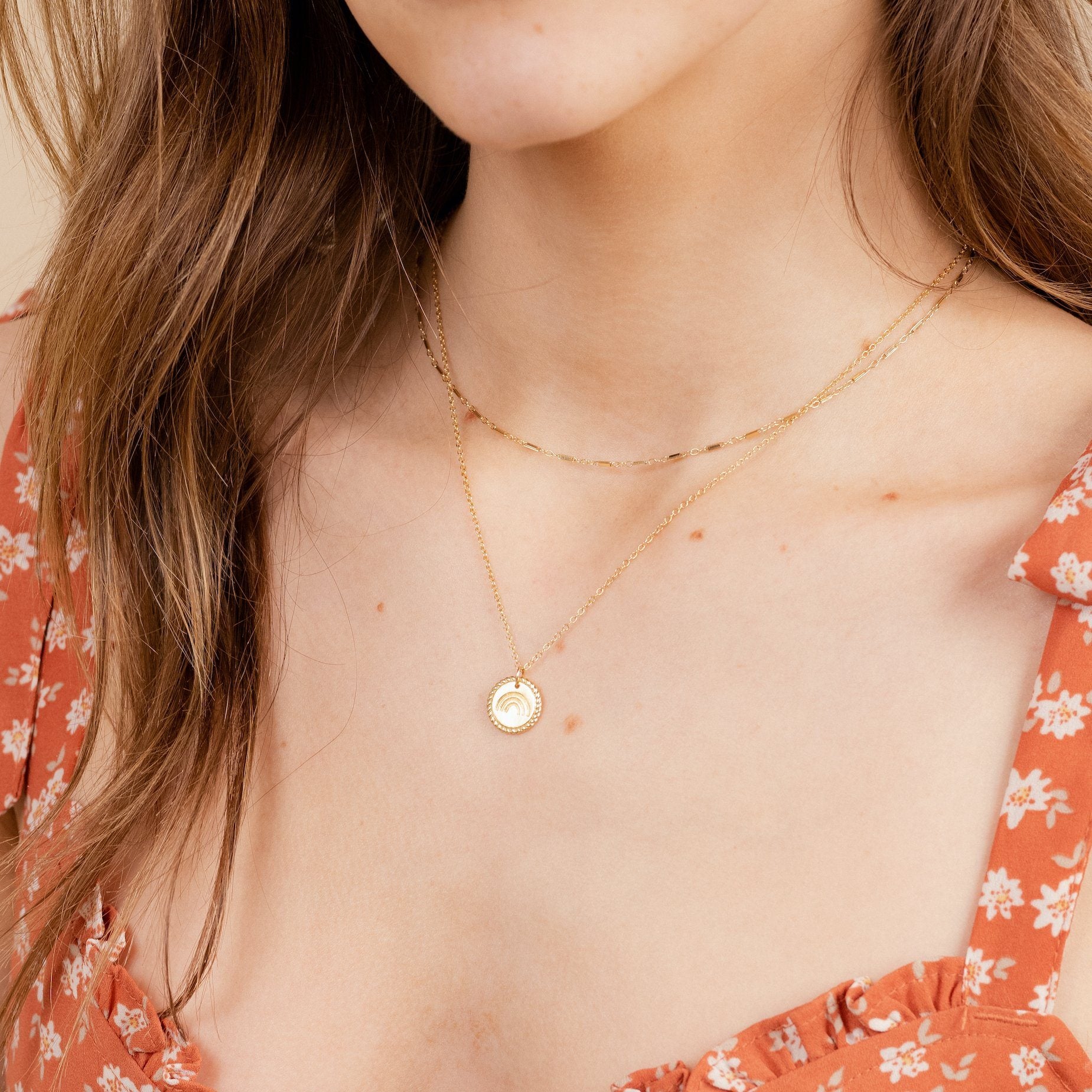 Rainbow Necklace Set by Katie Dean Jewelry