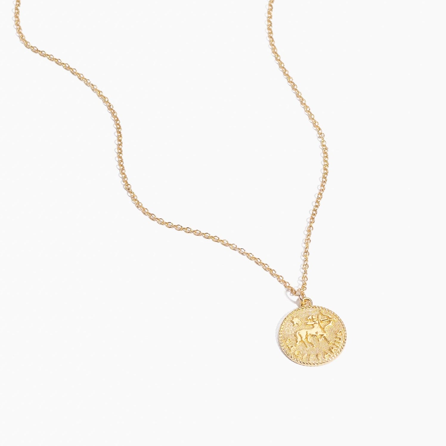 Sagittarius Zodiac Necklace_Katie Dean Jewelry