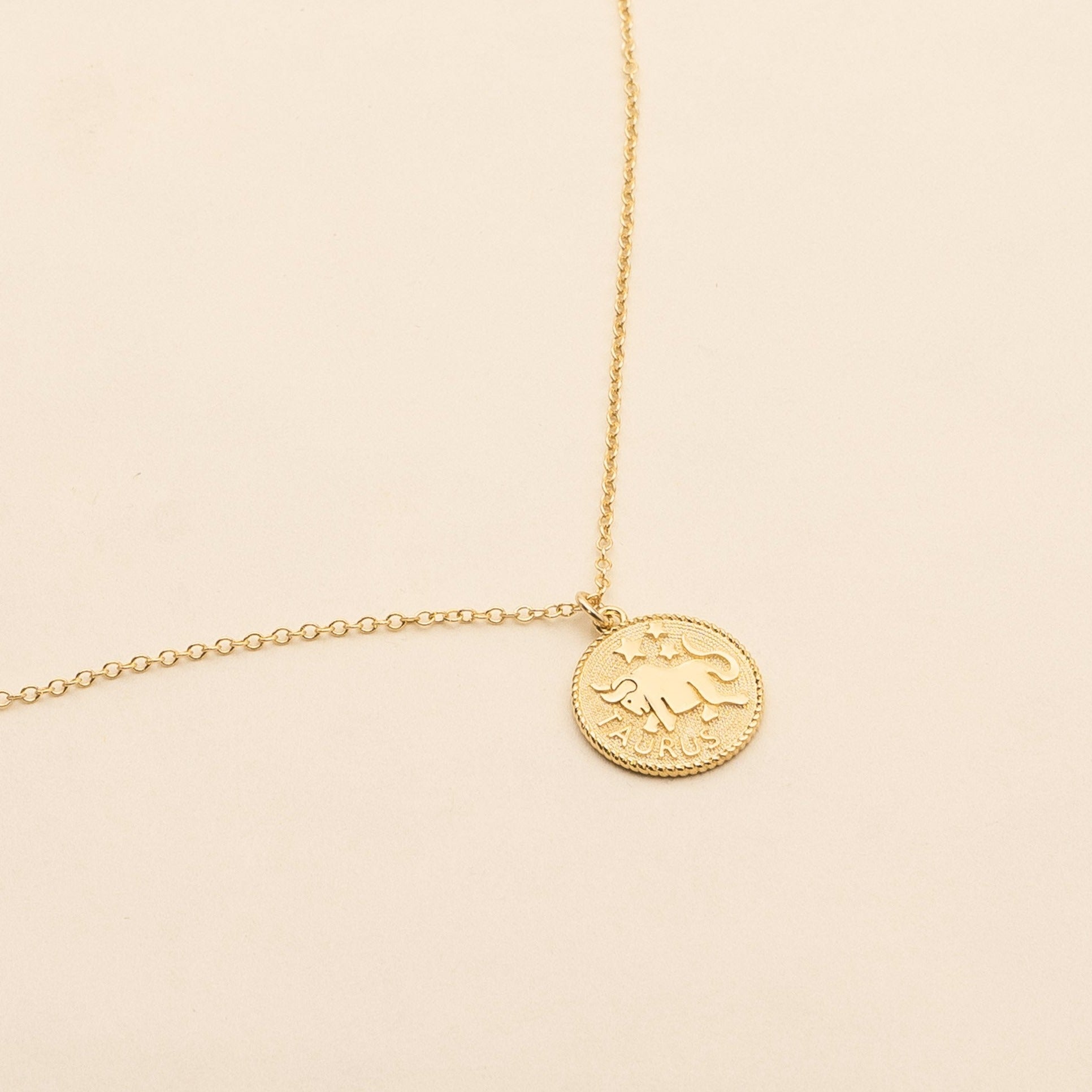 Taurus Zodiac Necklace_Katie Dean Jewelry