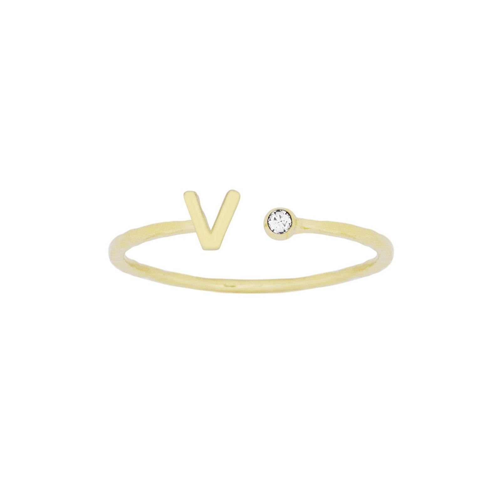 10 Piece Dainty Gold Ring Set, Simple Gold Rings, Delicate Gold