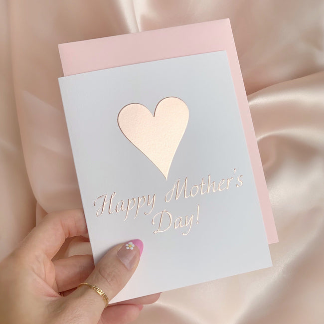 Mother's Day Gold Foil Card